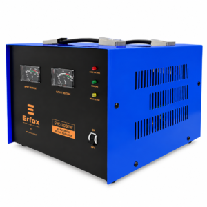 Estabilizador de Voltaje Servomotor 3000W ERFOX vista lateral
